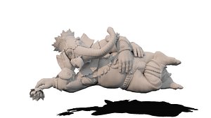 Ganesh Elephant Low-poly 3D model 3D model