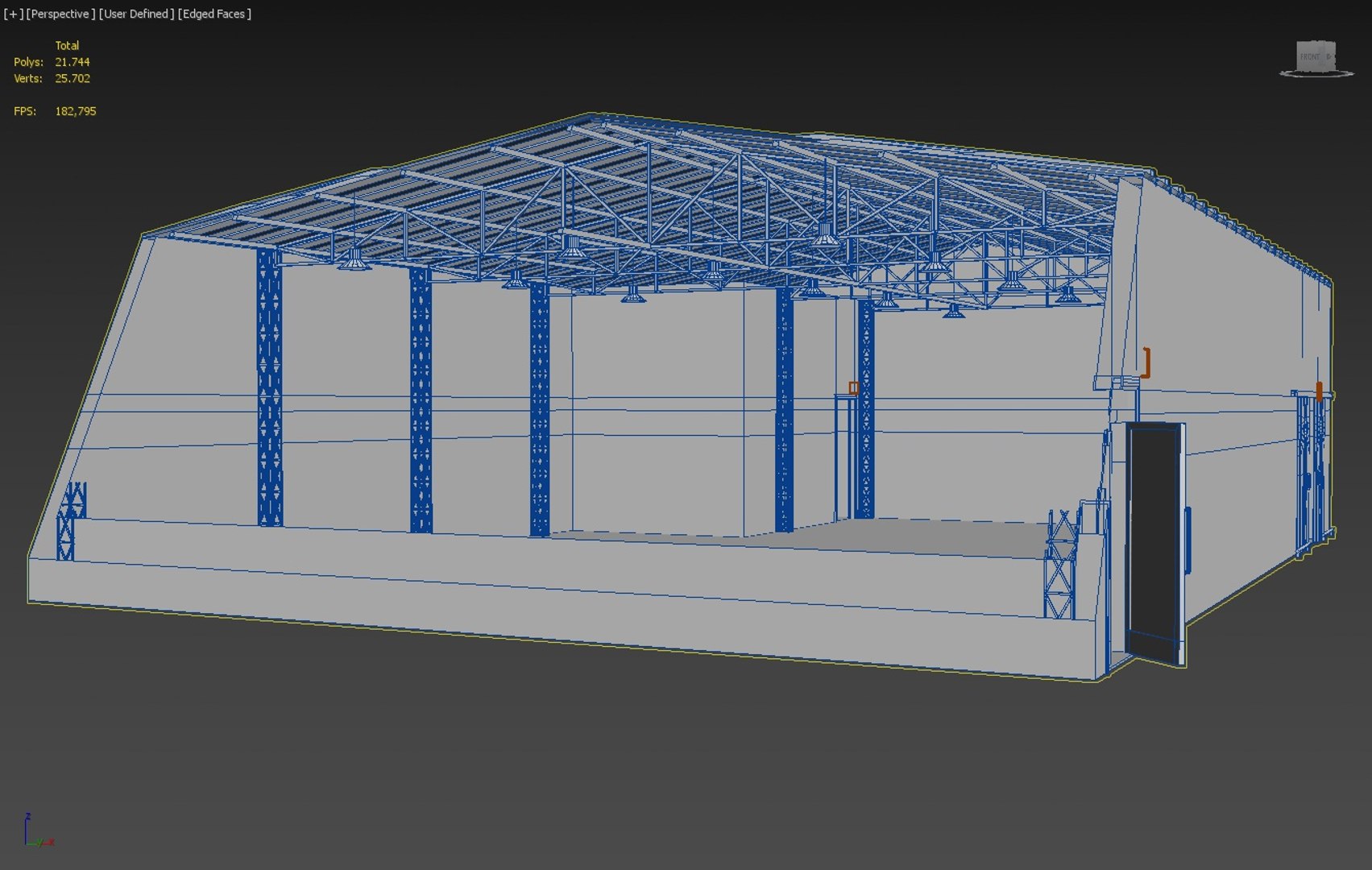 3d Model Storage Depo Turbosquid 1256408