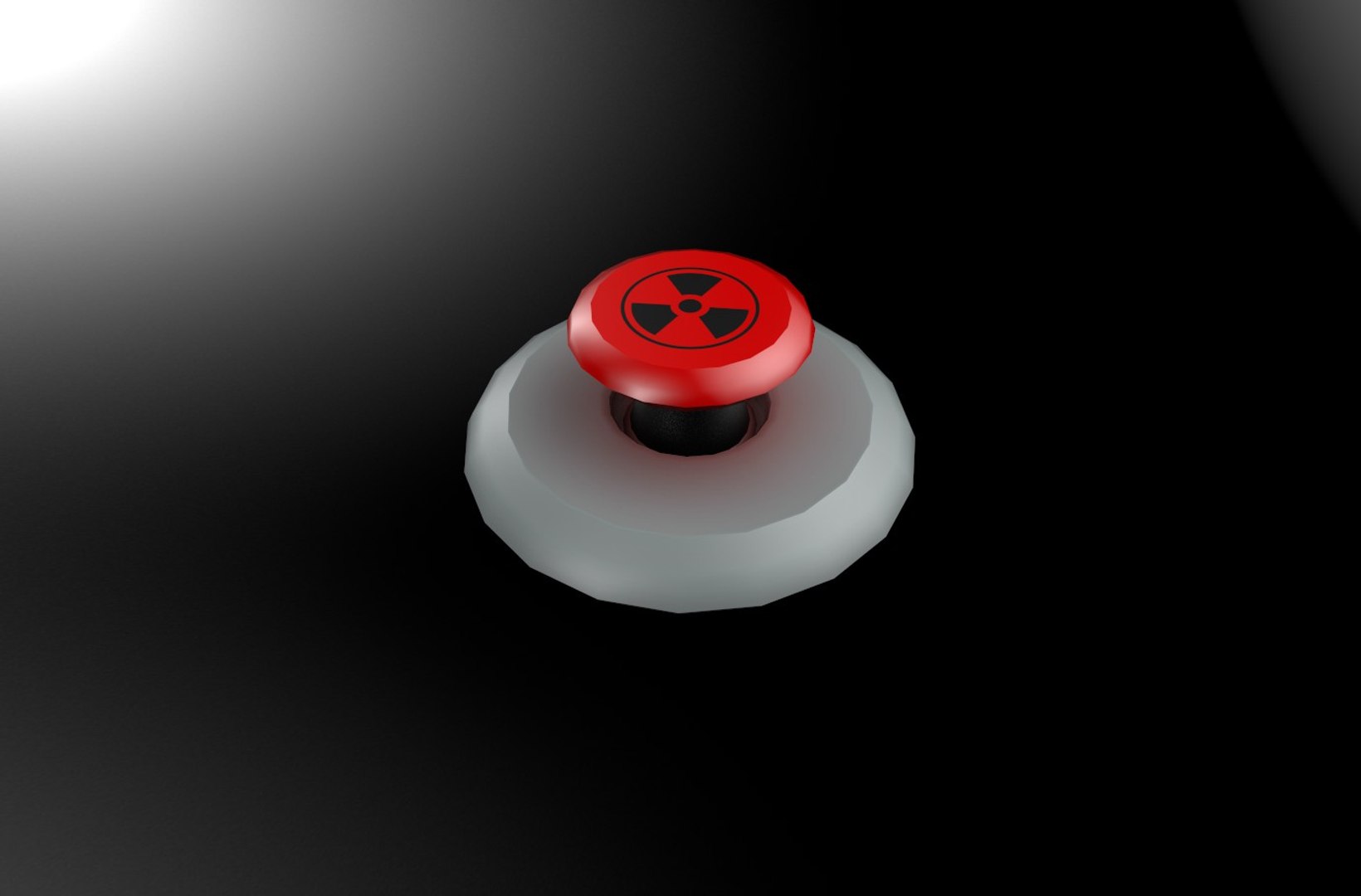 Radiation button 3D model - TurboSquid 1649472