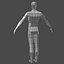 Retro style Low poly character