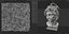 Busto del dio greco Hermes
