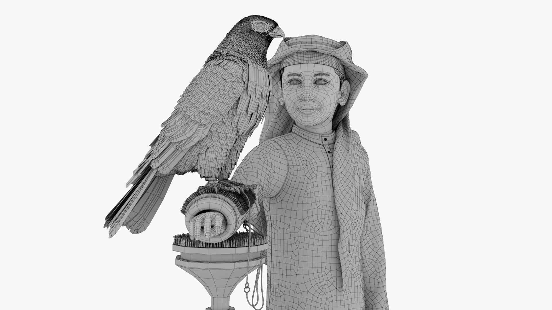 Arab boy with Falcon 3D model https://p.turbosquid.com/ts-thumb/M8/oL7Vgc/jq/10/jpg/1758189900/1920x1080/fit_q87/aa32a73d586a0d11dd9eda0cd28825db48b45b8f/10.jpg