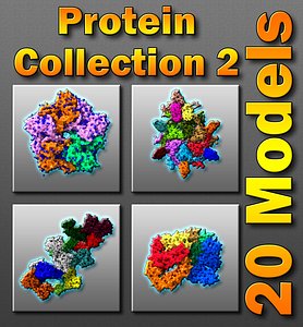 3d model 20 proteins