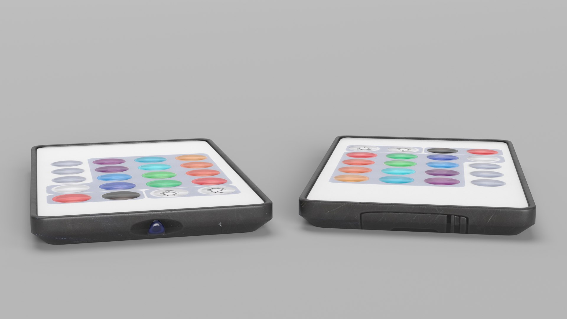 RGB Remote Control 3D https://p.turbosquid.com/ts-thumb/M9/3yClIN/A0/rgbremotecontrol_cycl3/png/1671322625/1920x1080/fit_q87/93ee129e295b0072ec6a46b9f83a9e0937ce7bff/rgbremotecontrol_cycl3.jpg