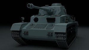 Panzerkampfwagen IV j v2 184 3D model