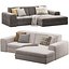 Divano angolare Labert Velluto Beige
