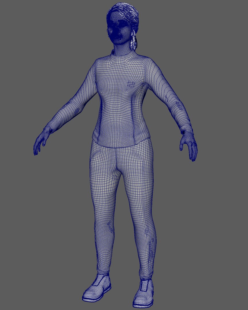 Metahuman Jane Scifi 3D Model - TurboSquid 2465590