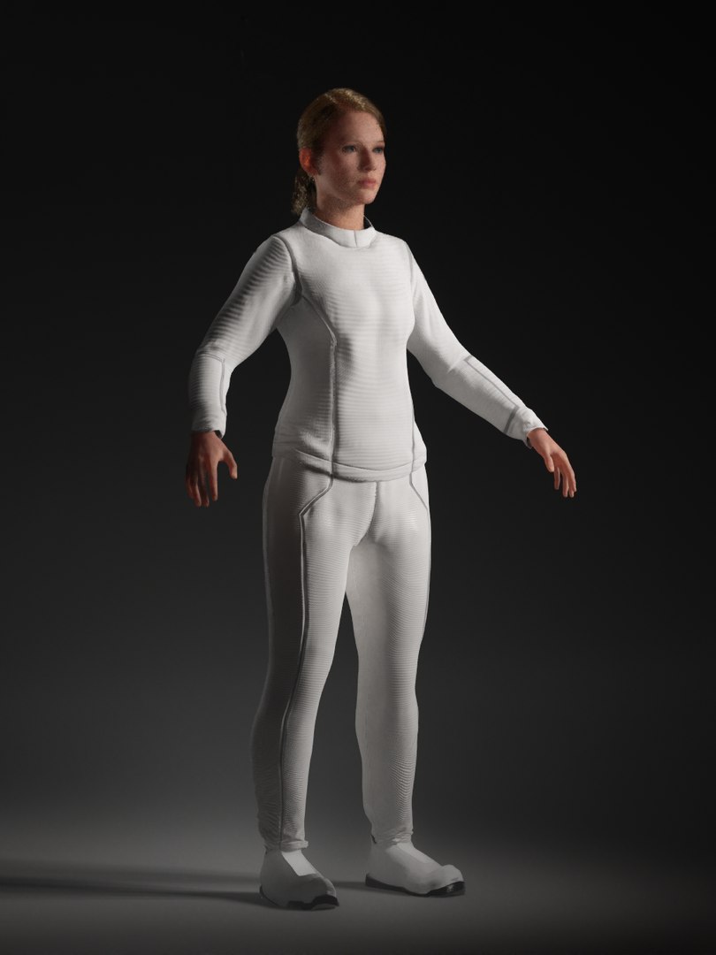 Metahuman Jane Scifi 3D Model - TurboSquid 2465590