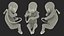 Petit garçon à 32 semaines truqué pour Maya