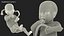 Petit garçon à 32 semaines truqué pour Maya