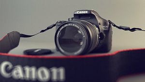 3d canon eos 550d