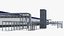 Industrial Manufacturing Plant White