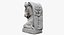 Angel Flag Holder Statue