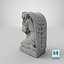 Angel Flag Holder Statue