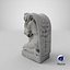 Angel Flag Holder Statue