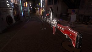 3D model bren gun