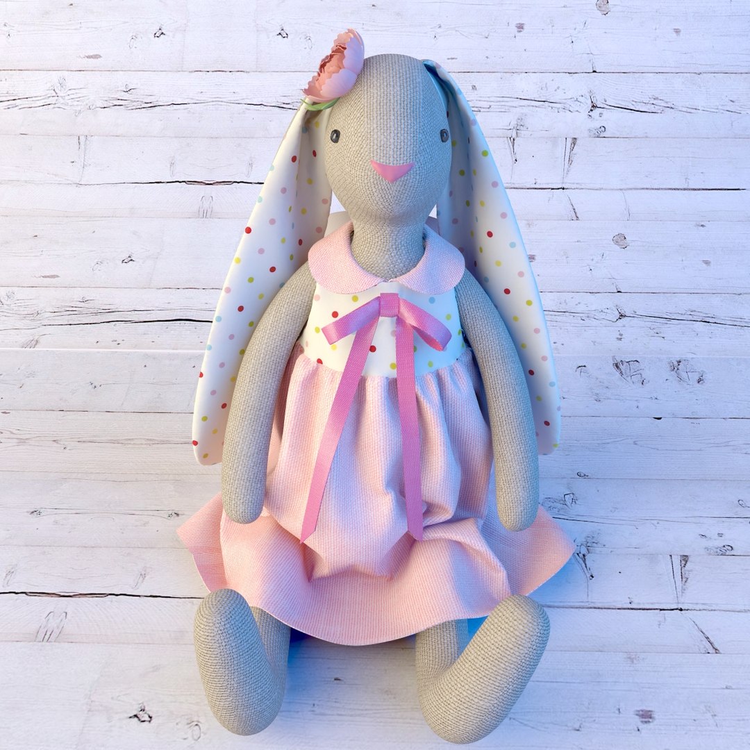 Angel bunny 3D model - TurboSquid 1181885