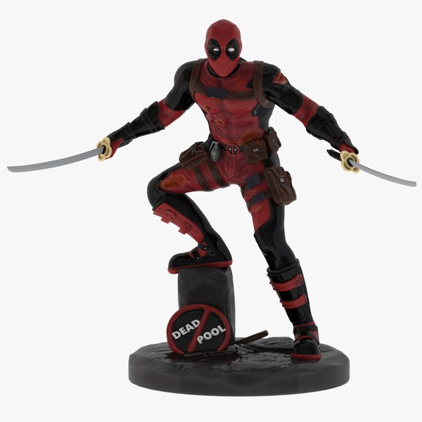 3D DeadPool 3D Printable