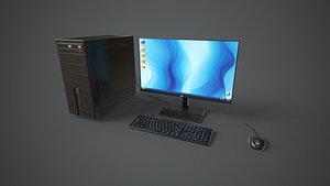 3D model Modern Computer