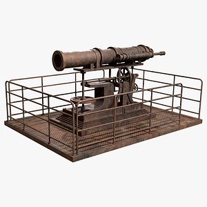 Artillery Cannon-1-Old Version 3D