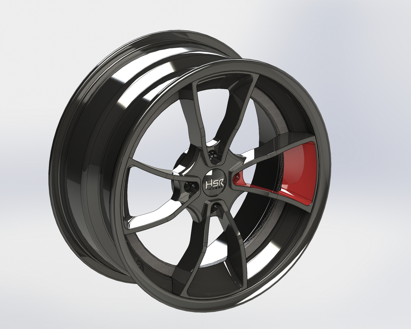 Solidworks wheel r18x8 3D model - TurboSquid 1712734