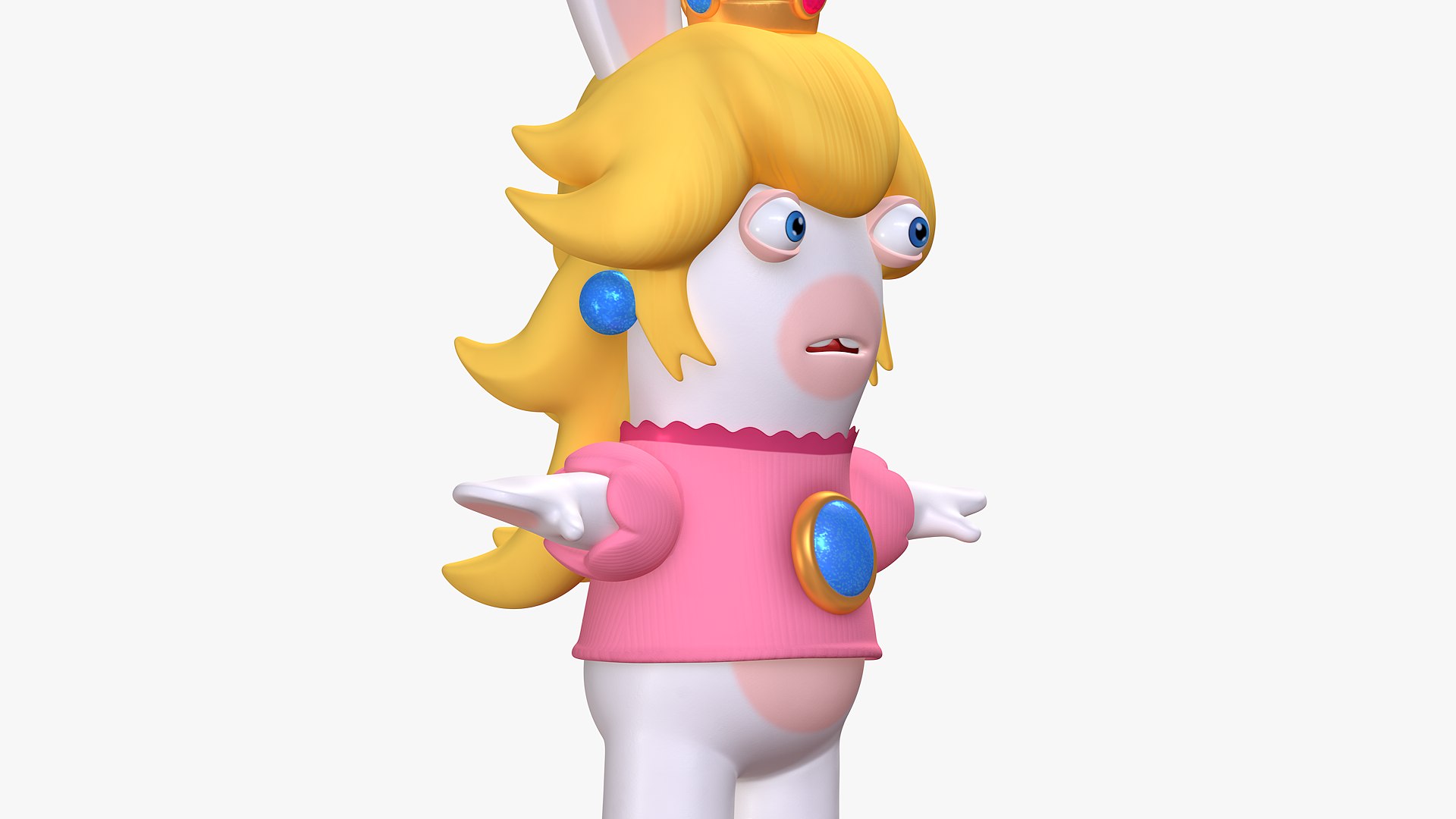 Rabbid Peach - Super Mario Wiki, the Mario encyclopedia