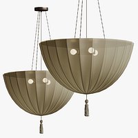 Josef Hoffmann and the Wiener Werkstaette Fabric Department Pendant