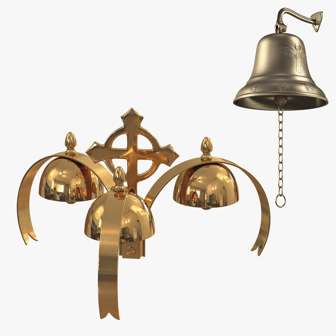 Cathedral Bells Collection 3D model preview