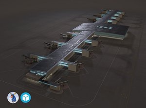 Airport Terminal Satellite4 LFPG
