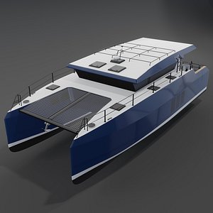 3D Archipelago 47 Catamaran powercat