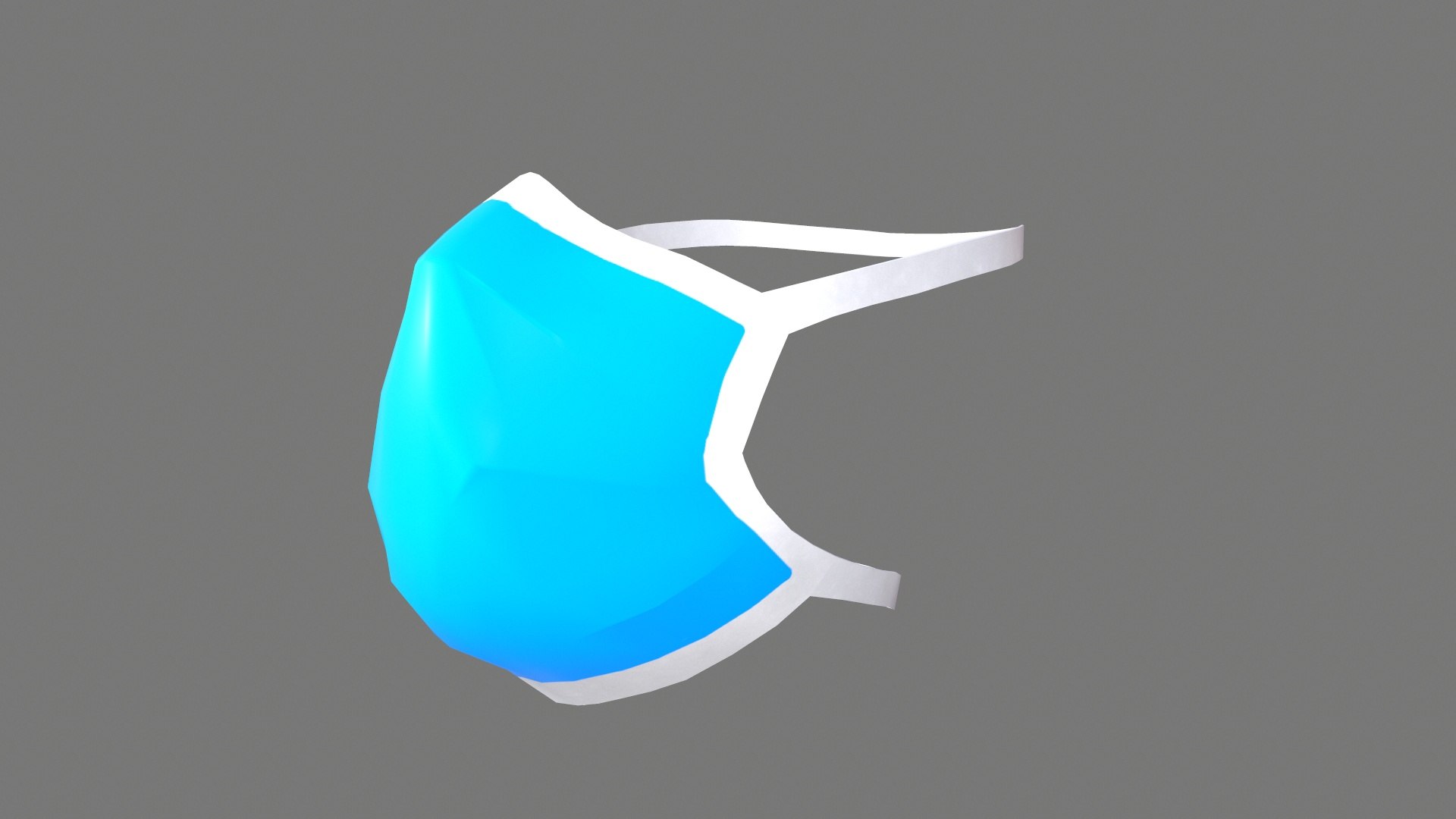 Surgical Face Mask 3D Model - TurboSquid 2318207