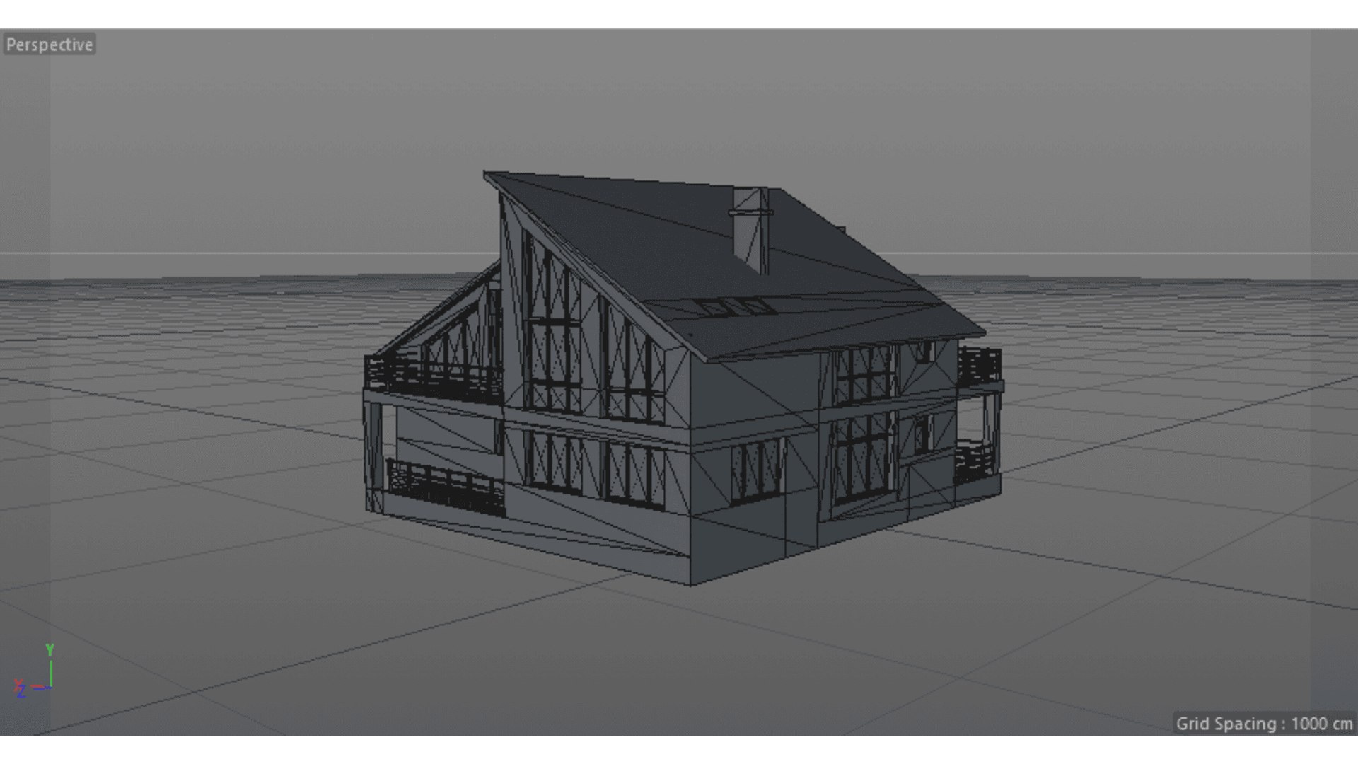 3D Model Modern Residential House Architecture 3D Model Exterior ...