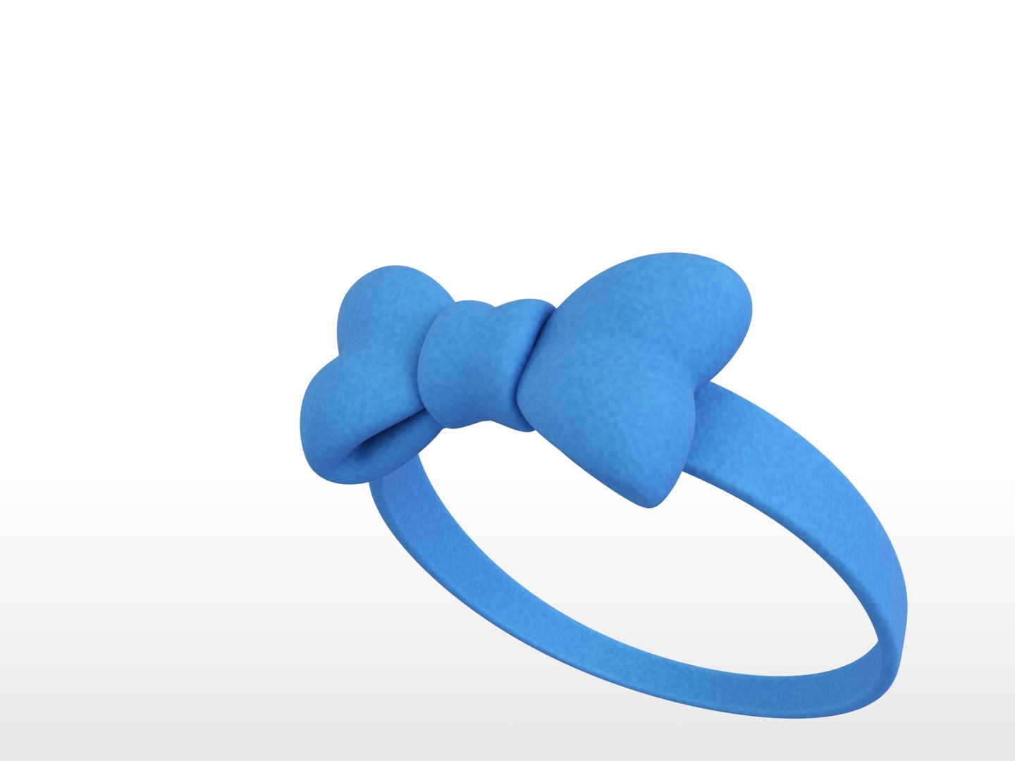 3D Headband004 Bow Headband model TurboSquid 2010253