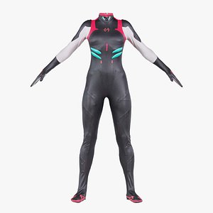 Full Body Details Catsuit Remastered model