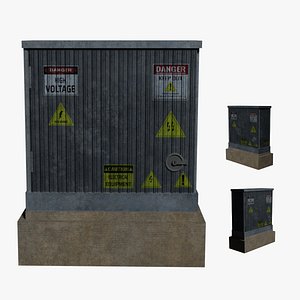 Box Util Energy Series Utility Electric G1 - N4 3D model