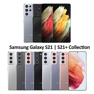 3D model samsung s21 s