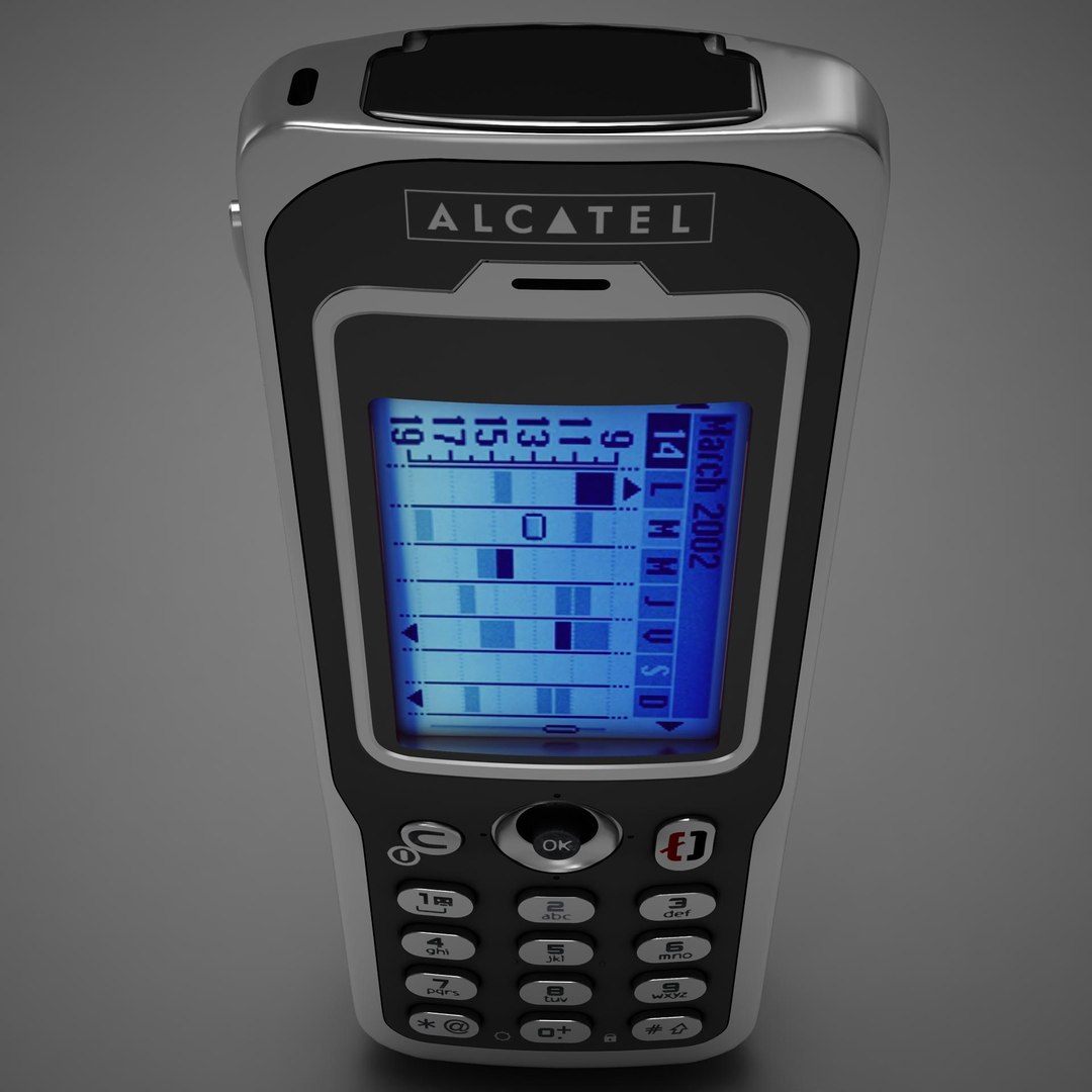 Alcatel Touch 715 3d Model