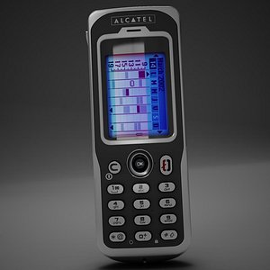 alcatel touch 715 3d model
