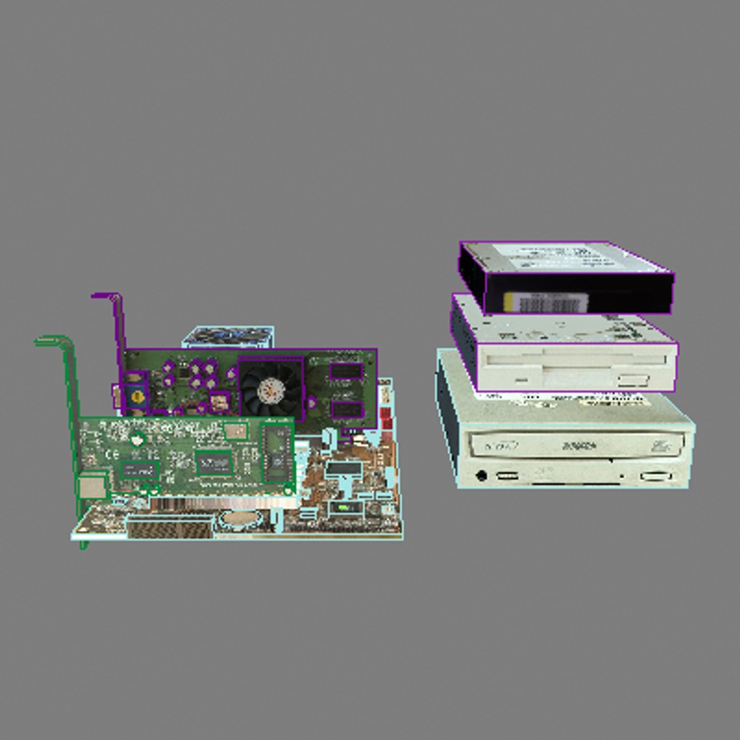 3d computer hardware pack