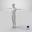 Male mannequin pose 1 PBR
