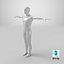 Male mannequin pose 1 PBR