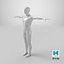 Male mannequin pose 1 PBR