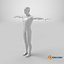 Male mannequin pose 1 PBR