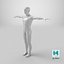 Male mannequin pose 1 PBR