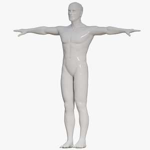 Male mannequin pose 1 PBR