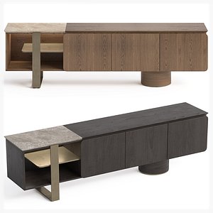 3D Modis Antik sideboard model