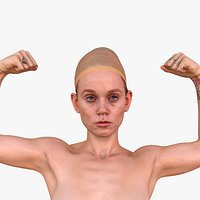 Female Scan - Helga 005 HighPoly
