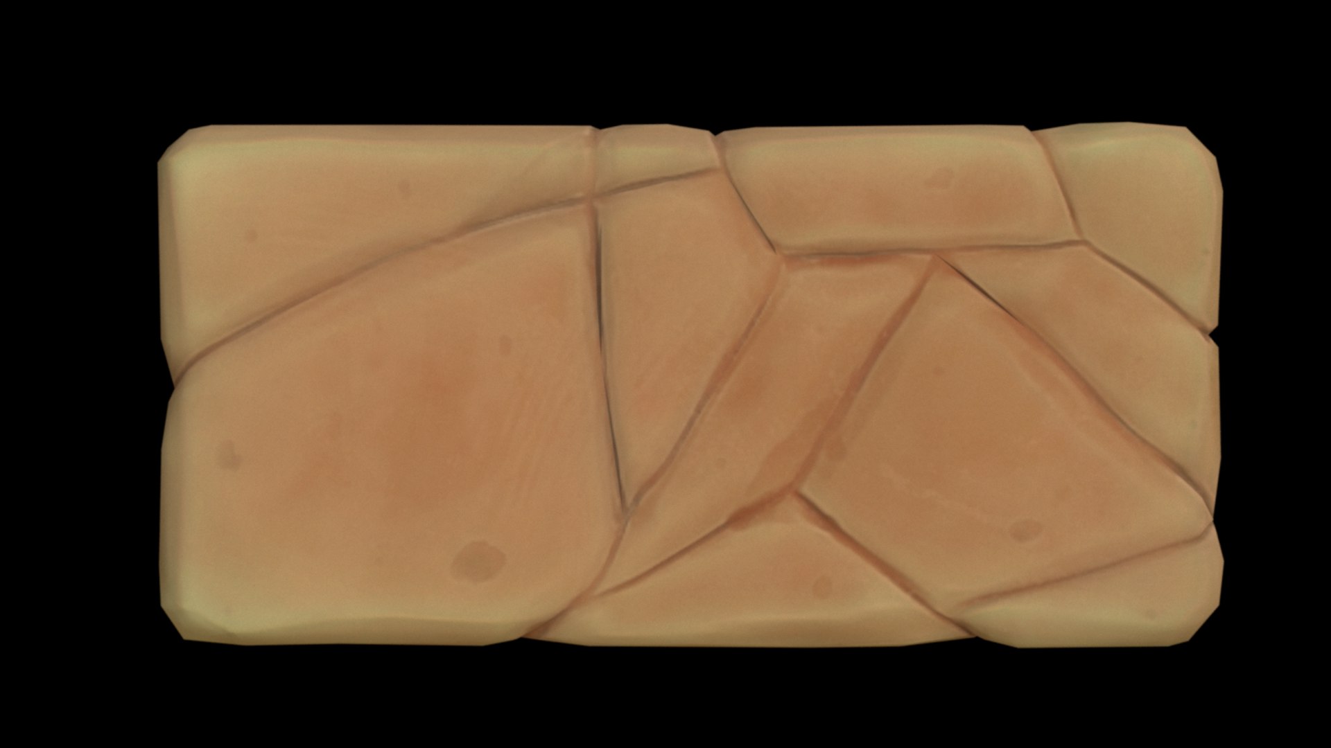 3D Stylized Cartoon Rock Sand - TurboSquid 1568560