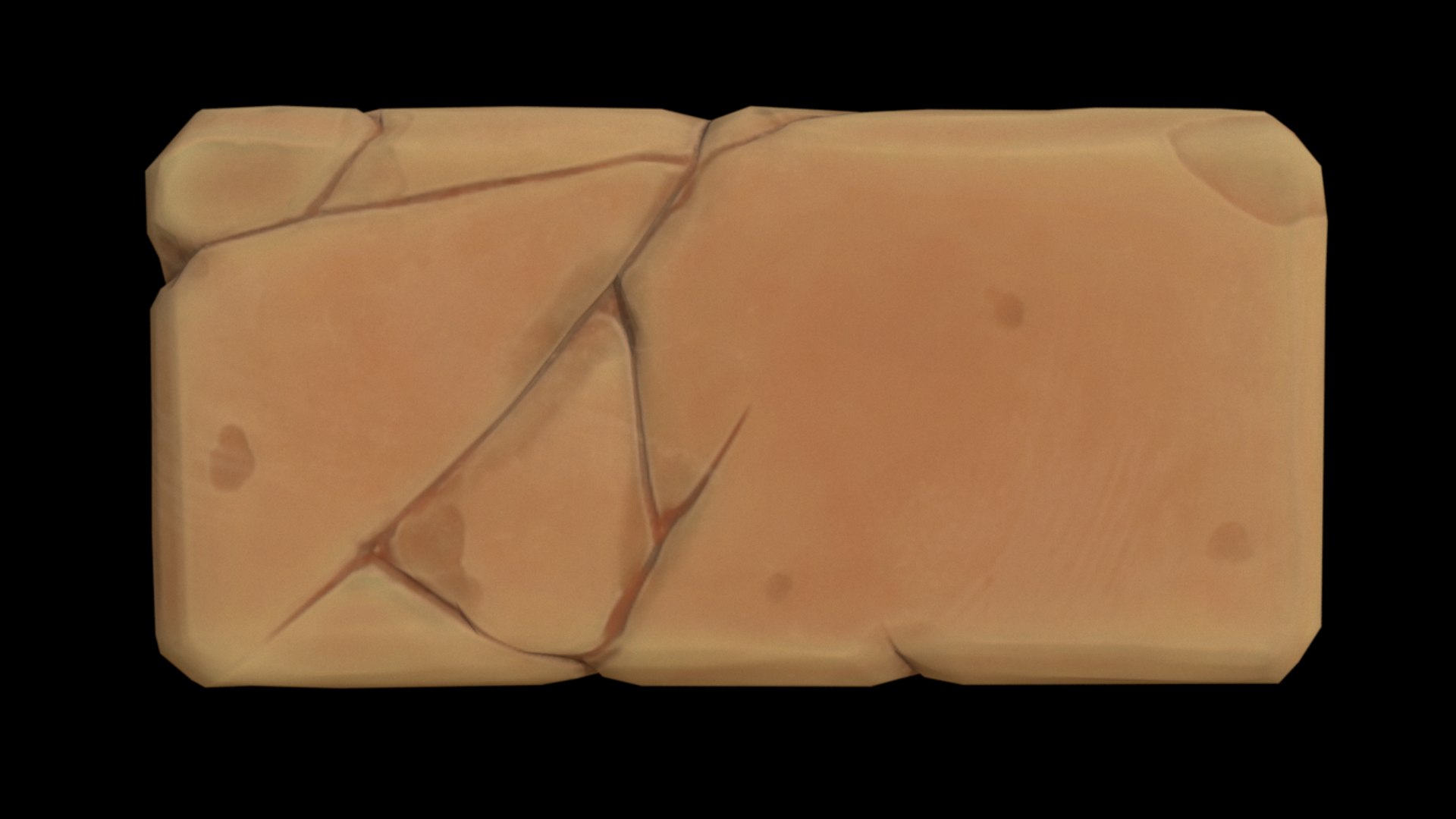 3D Stylized Cartoon Rock Sand - TurboSquid 1568560