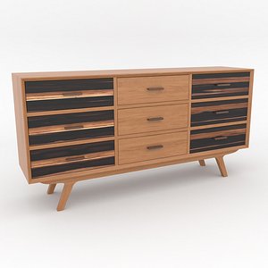 Mid-Century Modern Dresser 150 Oslo